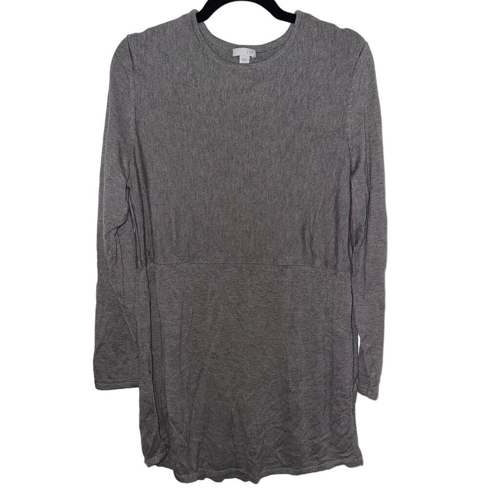 DAMAGE! J Jill Wool Blend Grey Sweater Dress